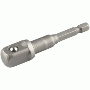 Адаптер-держатель для головок и вставок 1/2" - HEX1/4", L=73мм //АвтоДело