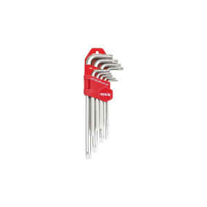 Набор Г обр Torx Т10Н-Т50Н длинных 9 пр//YATO