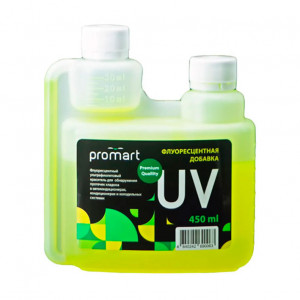 Ультрафиолетовая UV добавка для поиска утечек хладогента 500мл Promart
