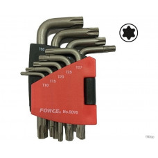 Набор ключей Г - образных Torx  Т10 -Т50 9пр